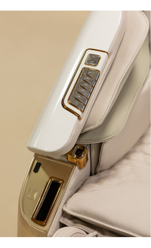 Масажне крісло XZERO LX 200 Luxury White-2 каретки.