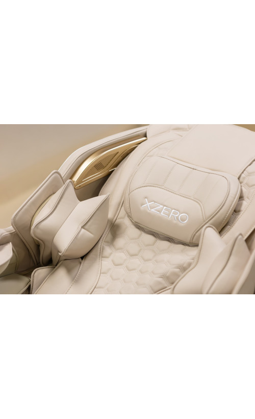 Масажне крісло XZERO LX 200 Luxury White-2 каретки.