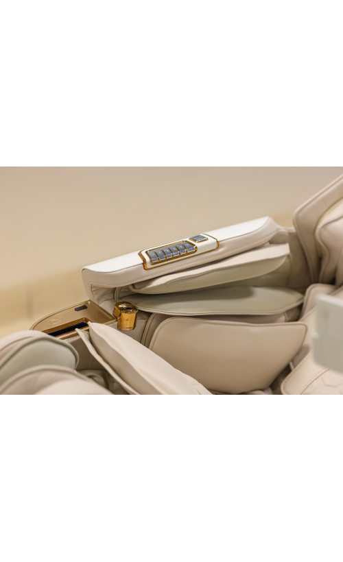 Масажне крісло XZERO LX 200 Luxury White-2 каретки.