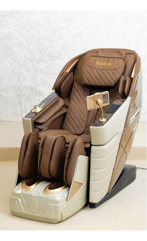 Крісло масажне Manzoku Credo 3D Pro Brown