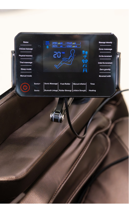 Крісло масажне Manzoku Taiko Ultrasound Black
