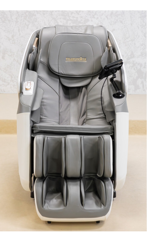 Крісло масажне Manzoku Taiko Ultrasound White