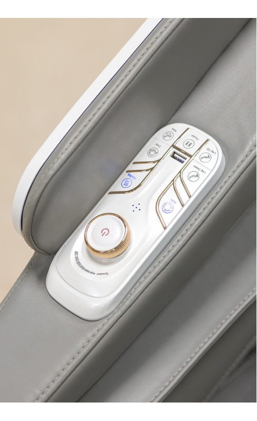 Крісло масажне Manzoku Taiko Ultrasound White