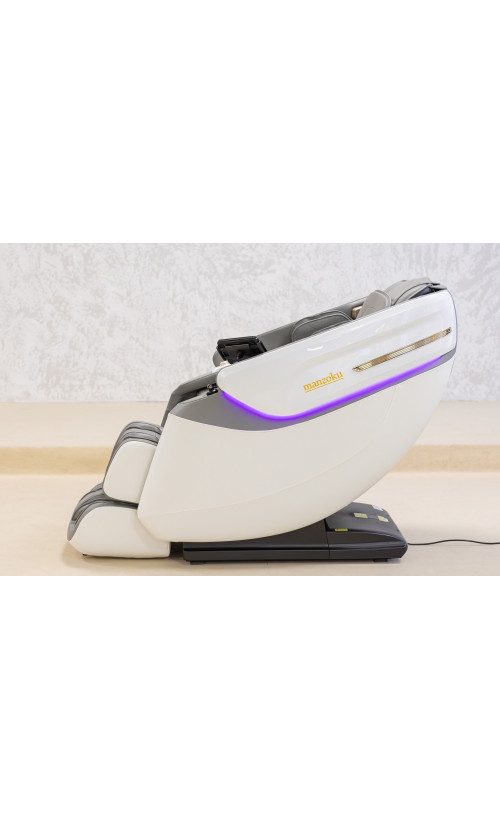 Крісло масажне Manzoku Taiko Ultrasound White