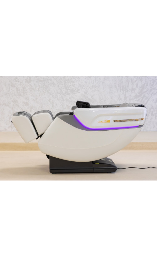 Крісло масажне Manzoku Taiko Ultrasound White