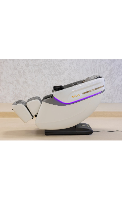 Крісло масажне Manzoku Taiko Ultrasound White