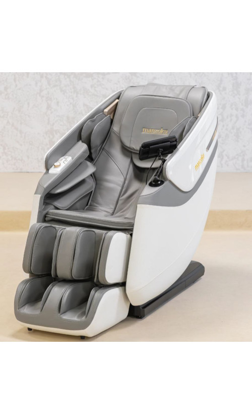 Крісло масажне Manzoku Taiko Ultrasound White