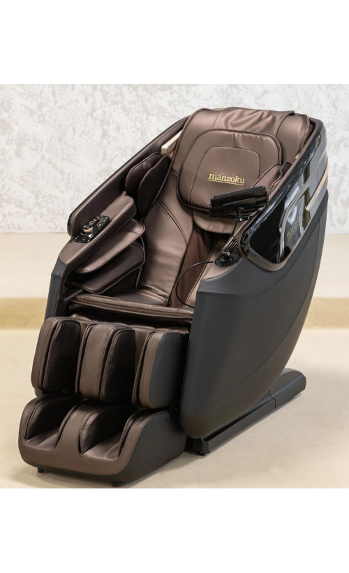 Крісло масажне Manzoku Taiko Ultrasound Black