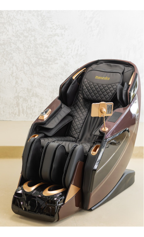 Крісло масажне Manzoku SOUL Pro Brown