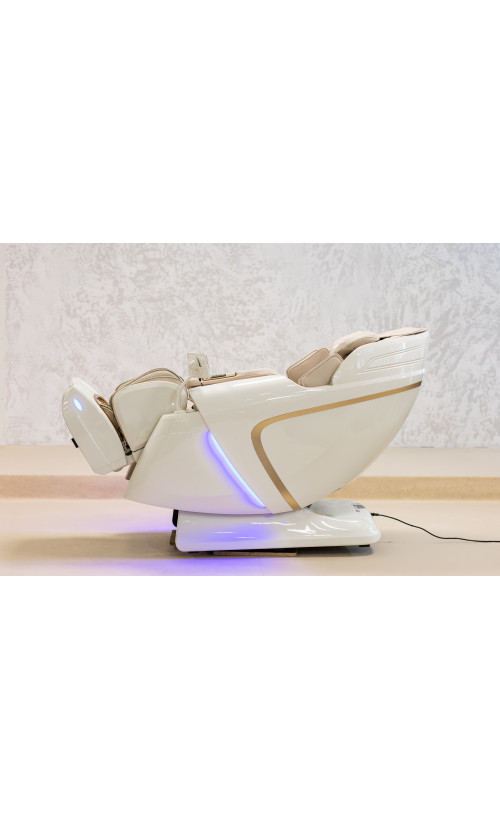 Масажне крісло XZERO LX 200 Light Luxury White-1 каретка.