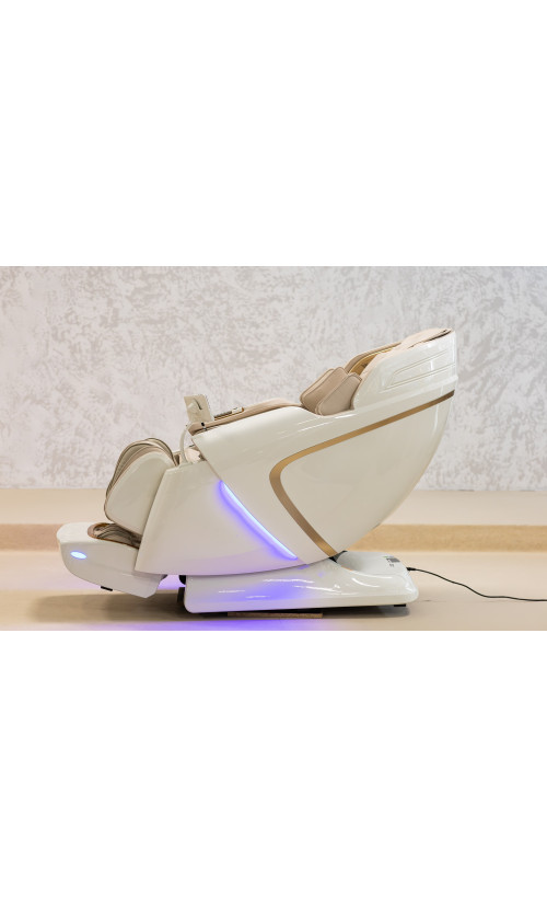 Масажне крісло XZERO LX 200 Light Luxury White-1 каретка.