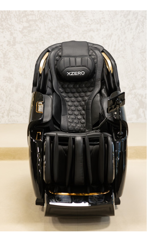 Масажне крісло XZERO LX 200  Light Luxury Black-1 каретка.