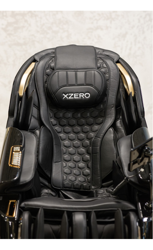 Масажне крісло XZERO LX 200  Light Luxury Black-1 каретка.