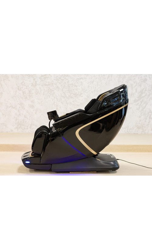Масажне крісло XZERO LX 200  Light Luxury Black-1 каретка.