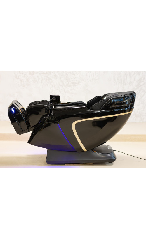 Масажне крісло XZERO LX 200  Light Luxury Black-1 каретка.