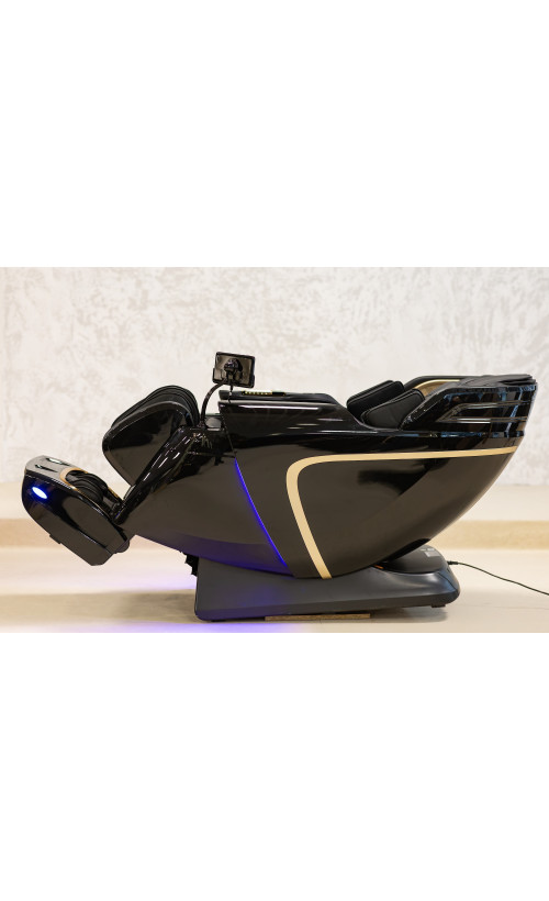 Масажне крісло XZERO LX 200  Light Luxury Black-1 каретка.