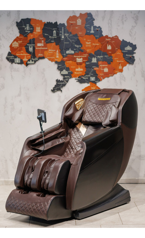 Крісло масажне Manzoku Black Line