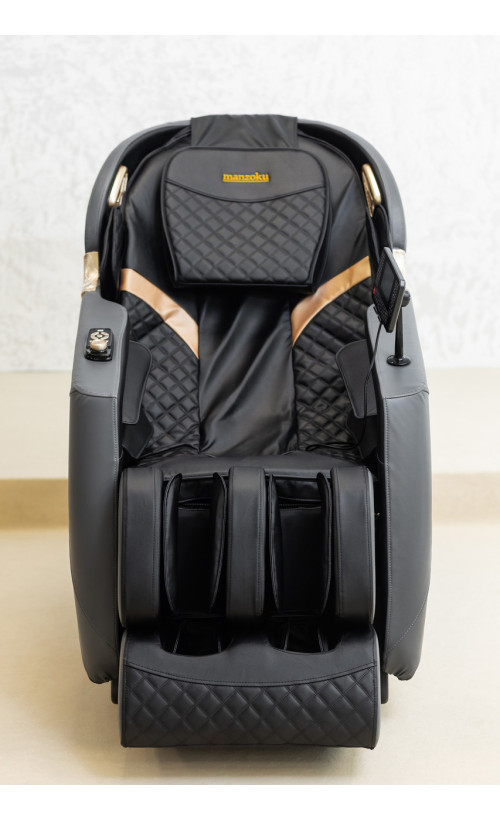 Крісло масажне Manzoku Simbol Black&Gray