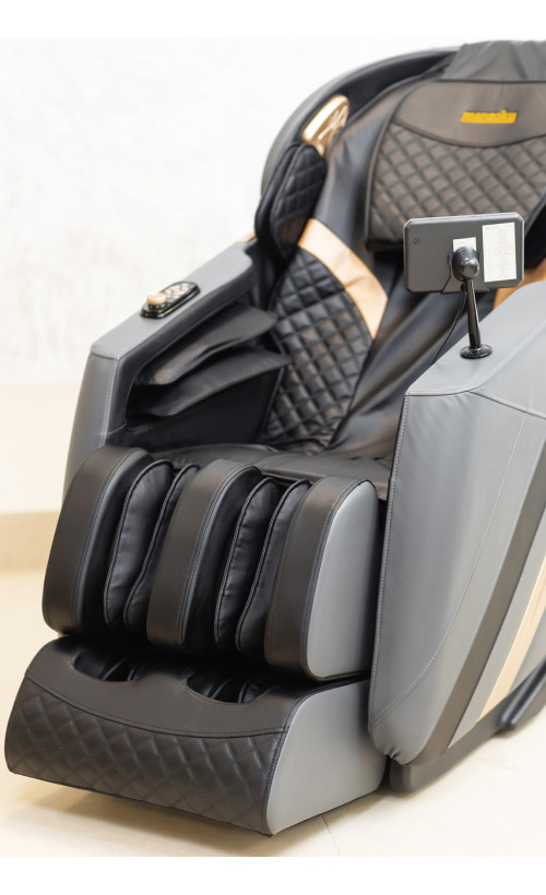 Крісло масажне Manzoku Simbol Black&Gray