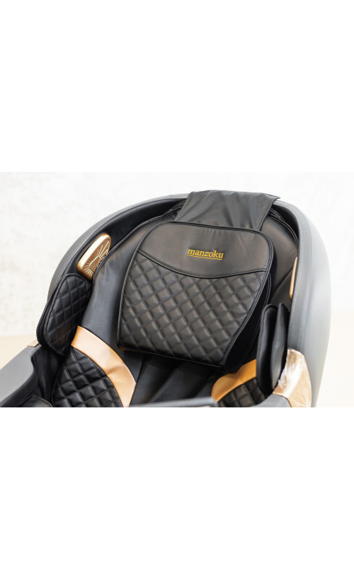 Крісло масажне Manzoku Simbol Black&Gray