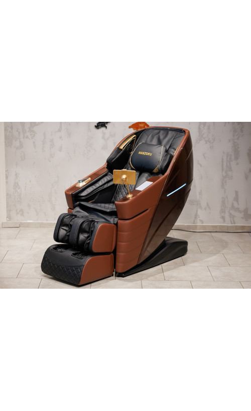 Крісло масажне Manzoku Credo Brown 3D