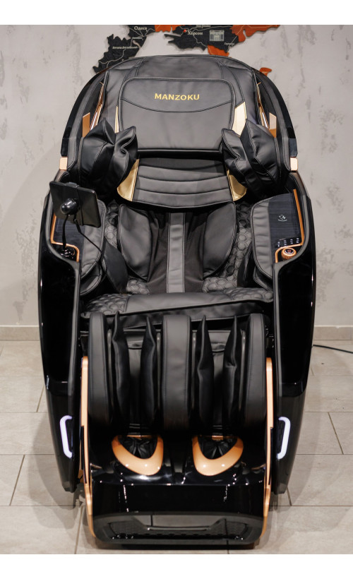 Масажне крісло Manzoku Helios Black