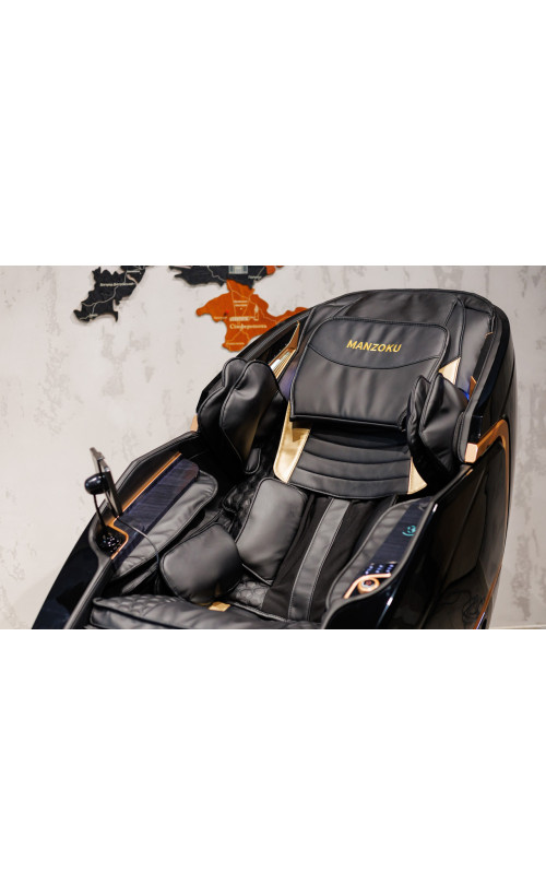 Масажне крісло Manzoku Helios Black